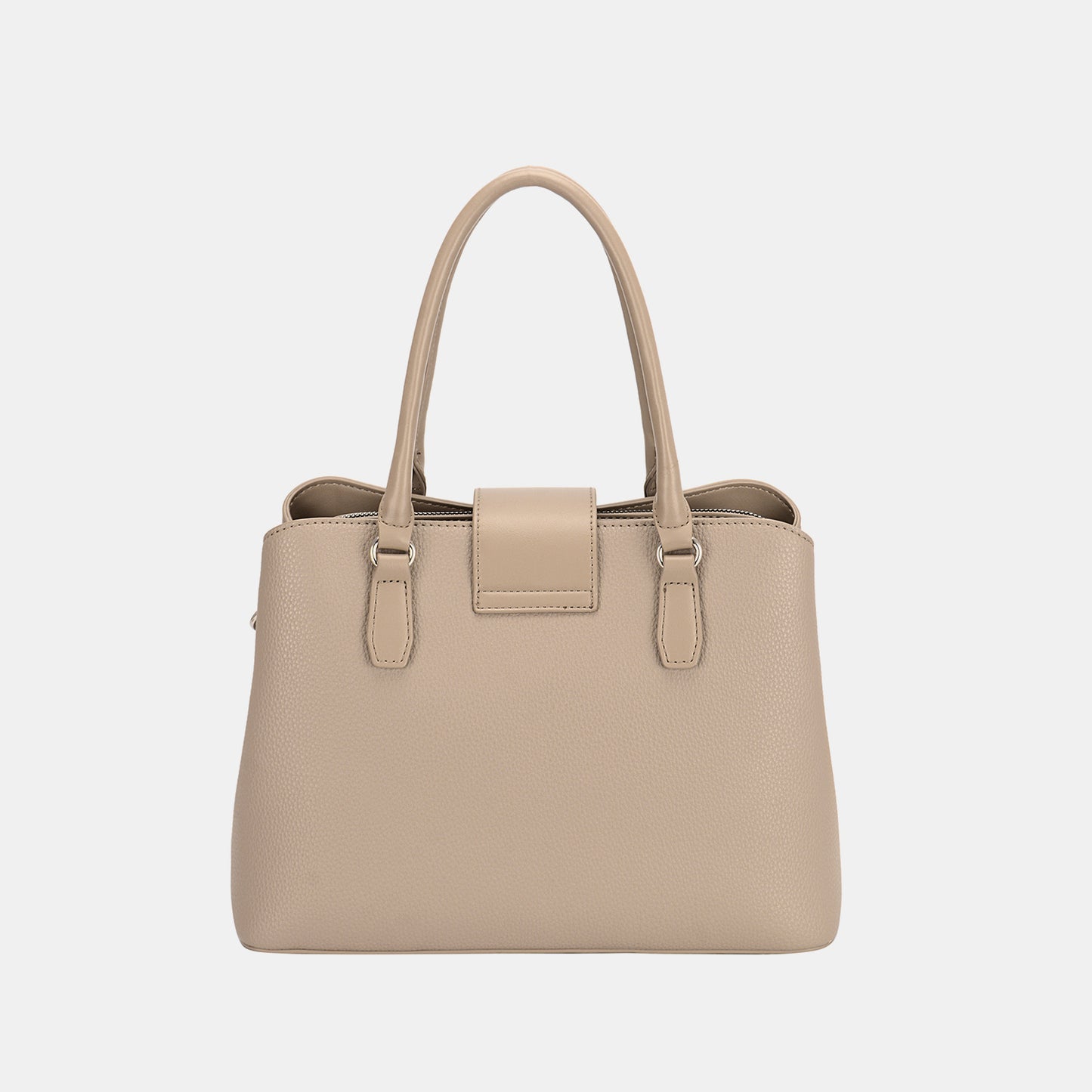 David Jones PU Leather Twist-Lock Tote Bag 4640 | Gulf Resellers