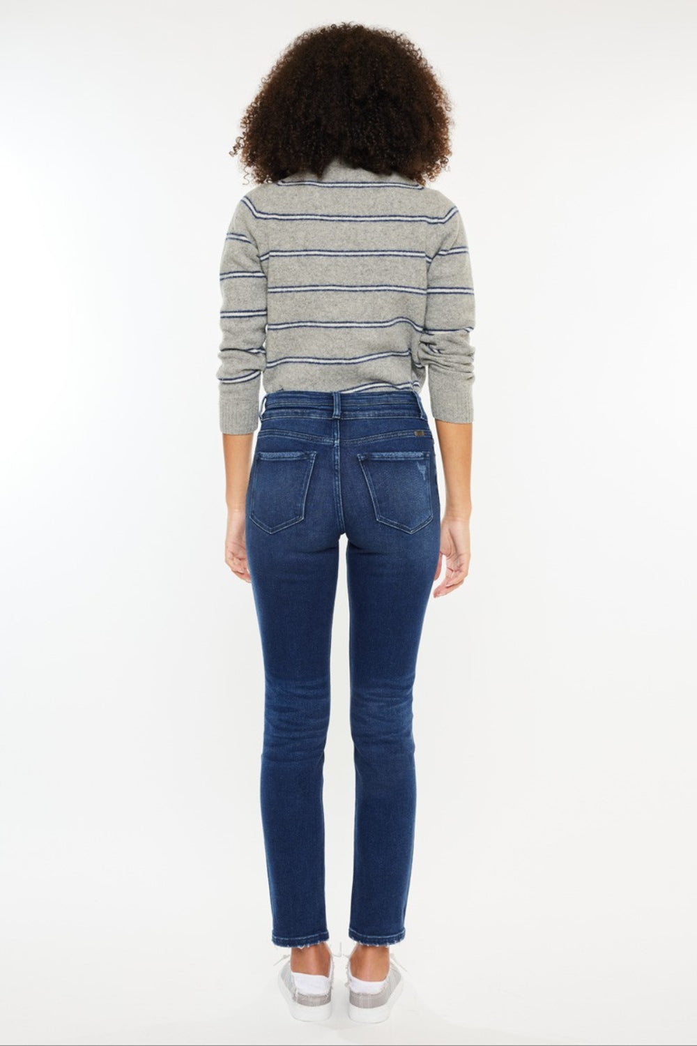 Kancan High Rise Slim Straight Jeans 5831 | Gulf Resellers