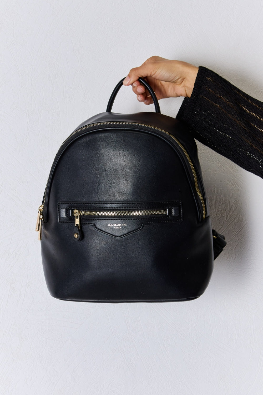 David Jones PU Leather Backpack 4753 | Gulf Resellers