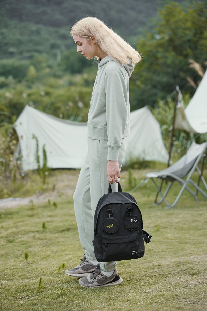 Himawari Waterproof Canvas Backpack Bag with Removable Coin Purse 17379 | Gulf Resellers