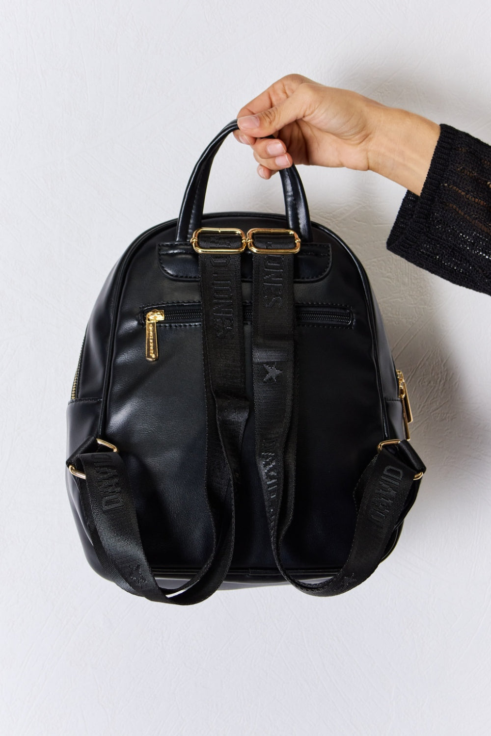 David Jones PU Leather Backpack 4755 | Gulf Resellers