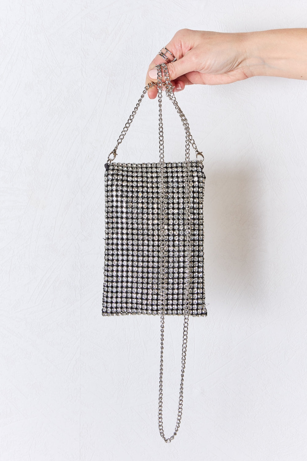 Forever Link Rhinestone Mini Crossbody Bag 4635 | Gulf Resellers