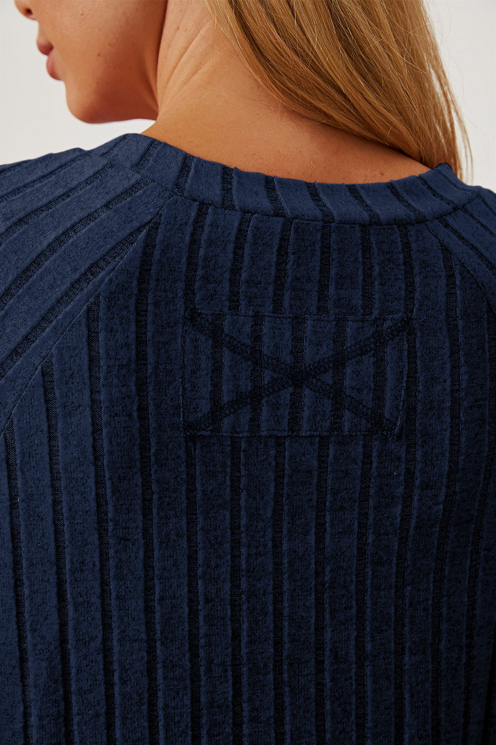 Basic Bae Full Size Ribbed Thumbhole Sleeve T-Shirt | Gulf Resellers