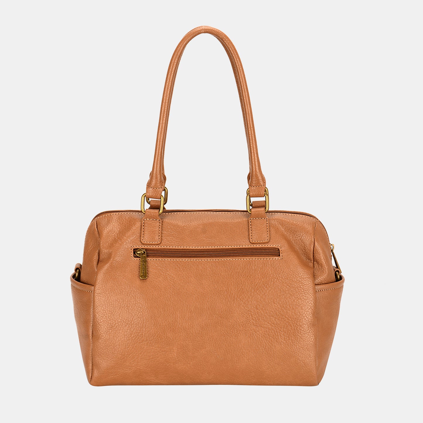 David Jones Zipper PU Leather Handbag 4760 | Gulf Resellers