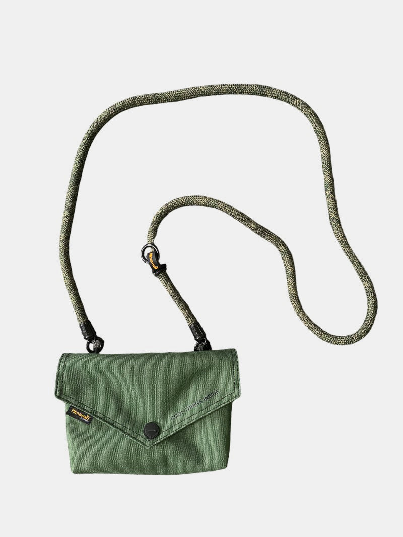 Himawari Solid Color Envelope Shape Crossbody Bag with Removable Strap 17441 | Gulf Resellers