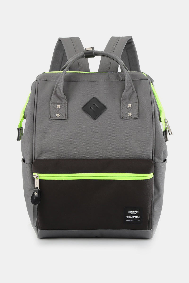 Himawari Contrast Waterproof Backpack Bag with Reinforced Edges 17047 | Gulf Resellers