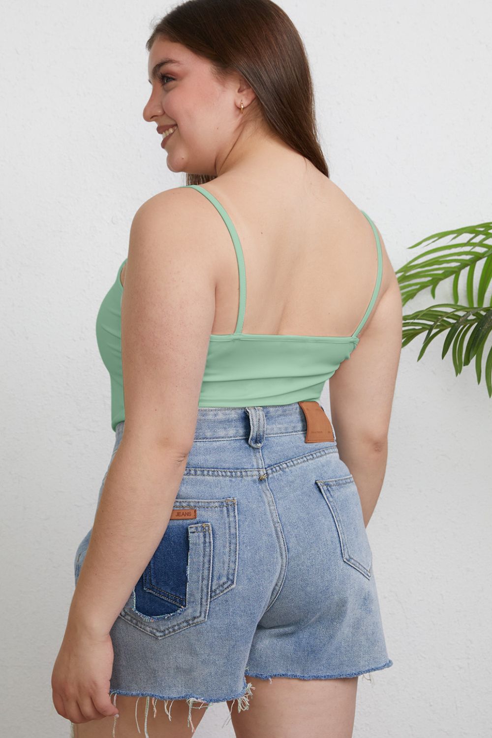 Basic Bae Full Size Round Neck Slim Cami 14953 | Gulf Resellers