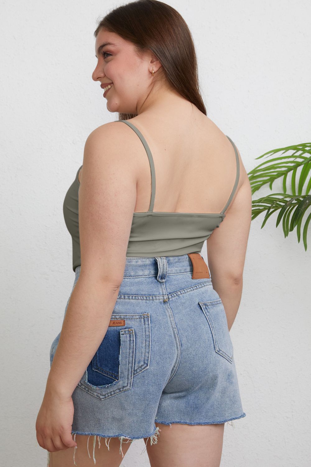 Basic Bae Full Size Round Neck Slim Cami 14938 | Gulf Resellers