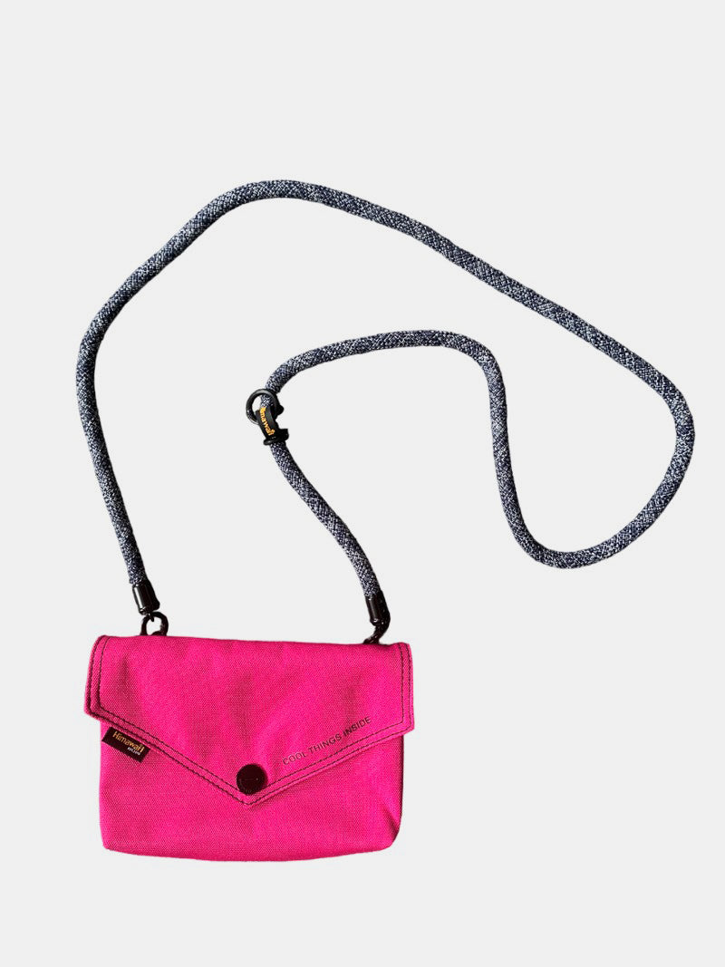 Himawari Solid Color Envelope Shape Crossbody Bag with Removable Strap 17440 | Gulf Resellers