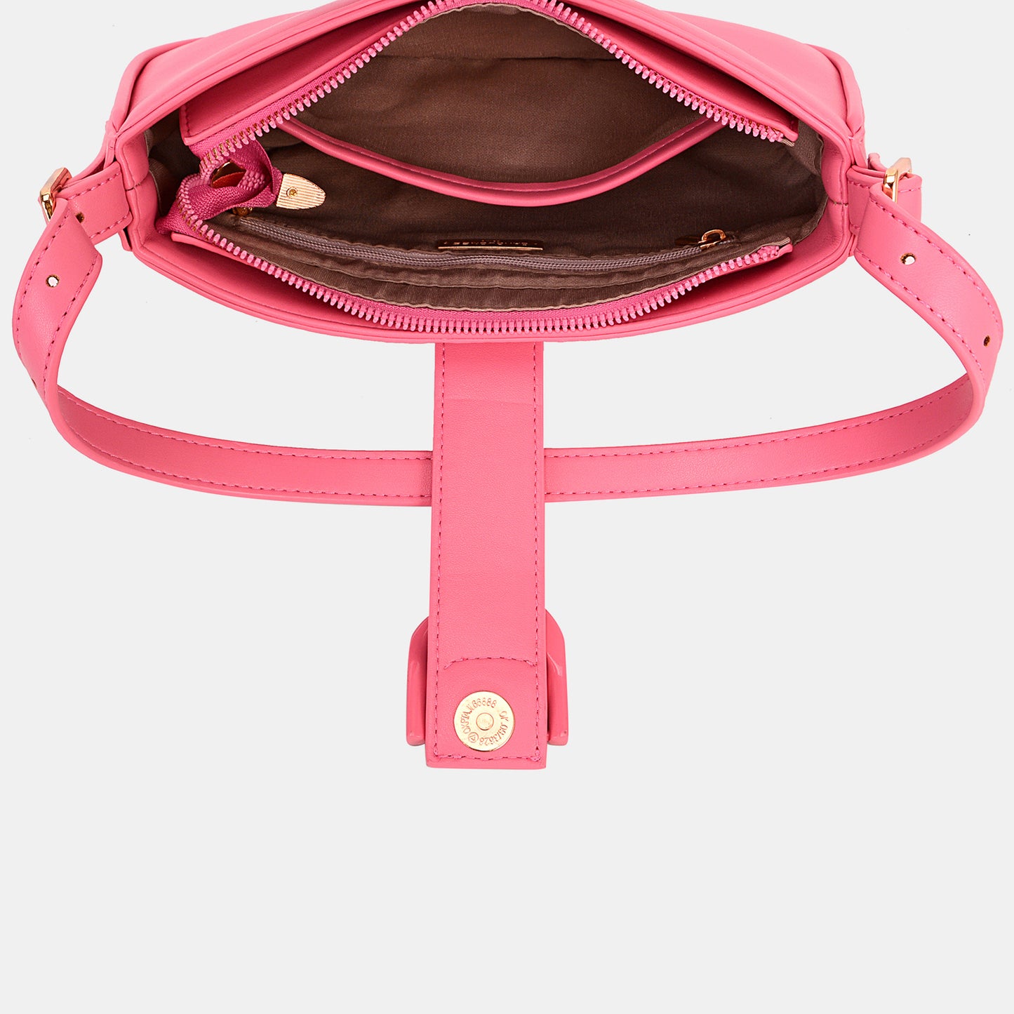 David Jones PU Leather Shoulder Bag 6605 | Gulf Resellers
