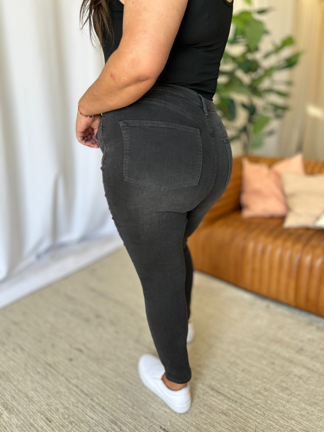 RFM Full Size High Rise Tummy Control Skinny Jeans 9216 | Gulf Resellers
