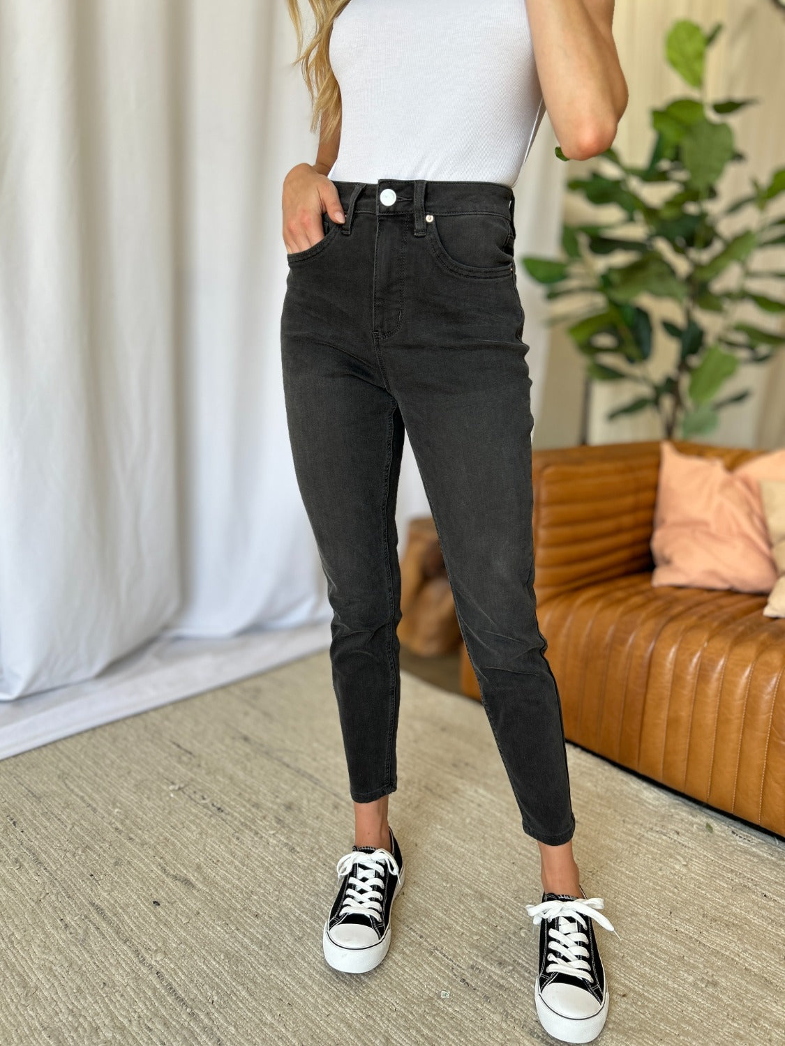 RFM Full Size High Rise Tummy Control Skinny Jeans 9209 | Gulf Resellers