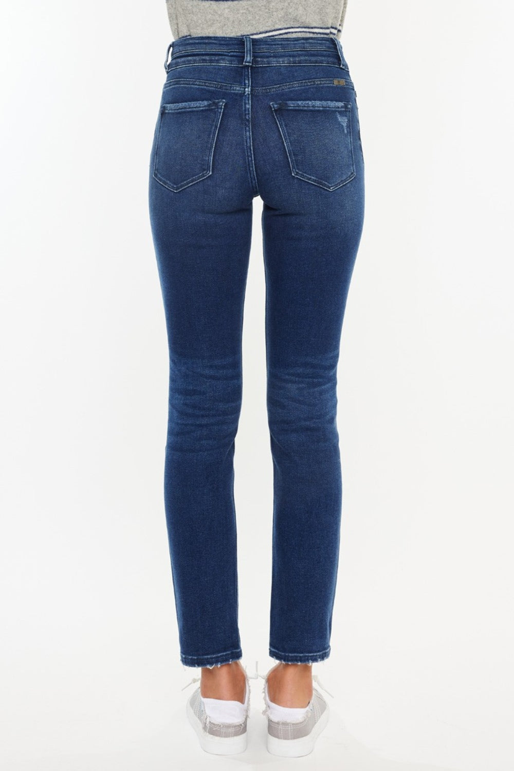 Kancan High Rise Slim Straight Jeans 5834 | Gulf Resellers