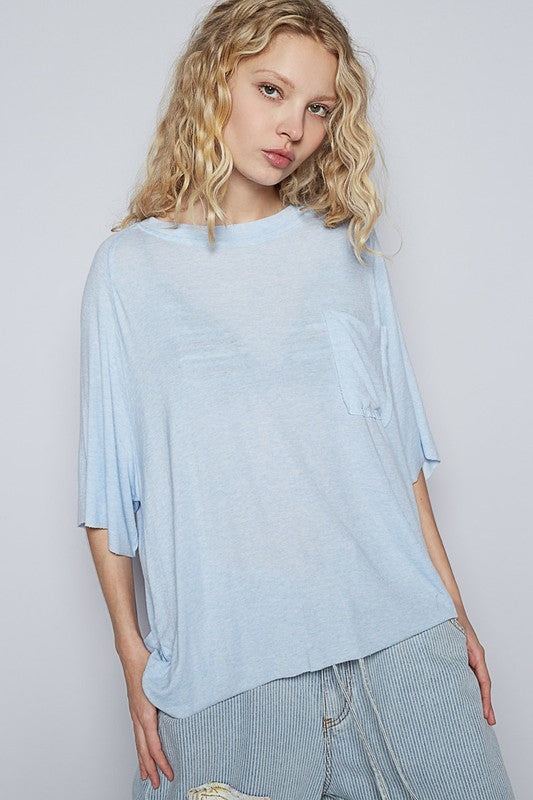 POL Round Neck Half Sleeve T-Shirt 19739 | Gulf Resellers