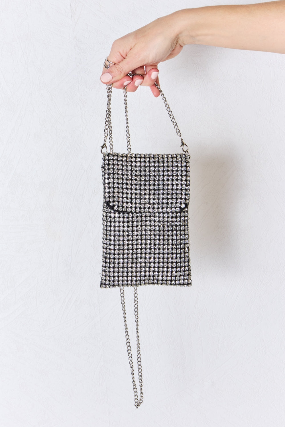 Forever Link Rhinestone Mini Crossbody Bag 4637 | Gulf Resellers