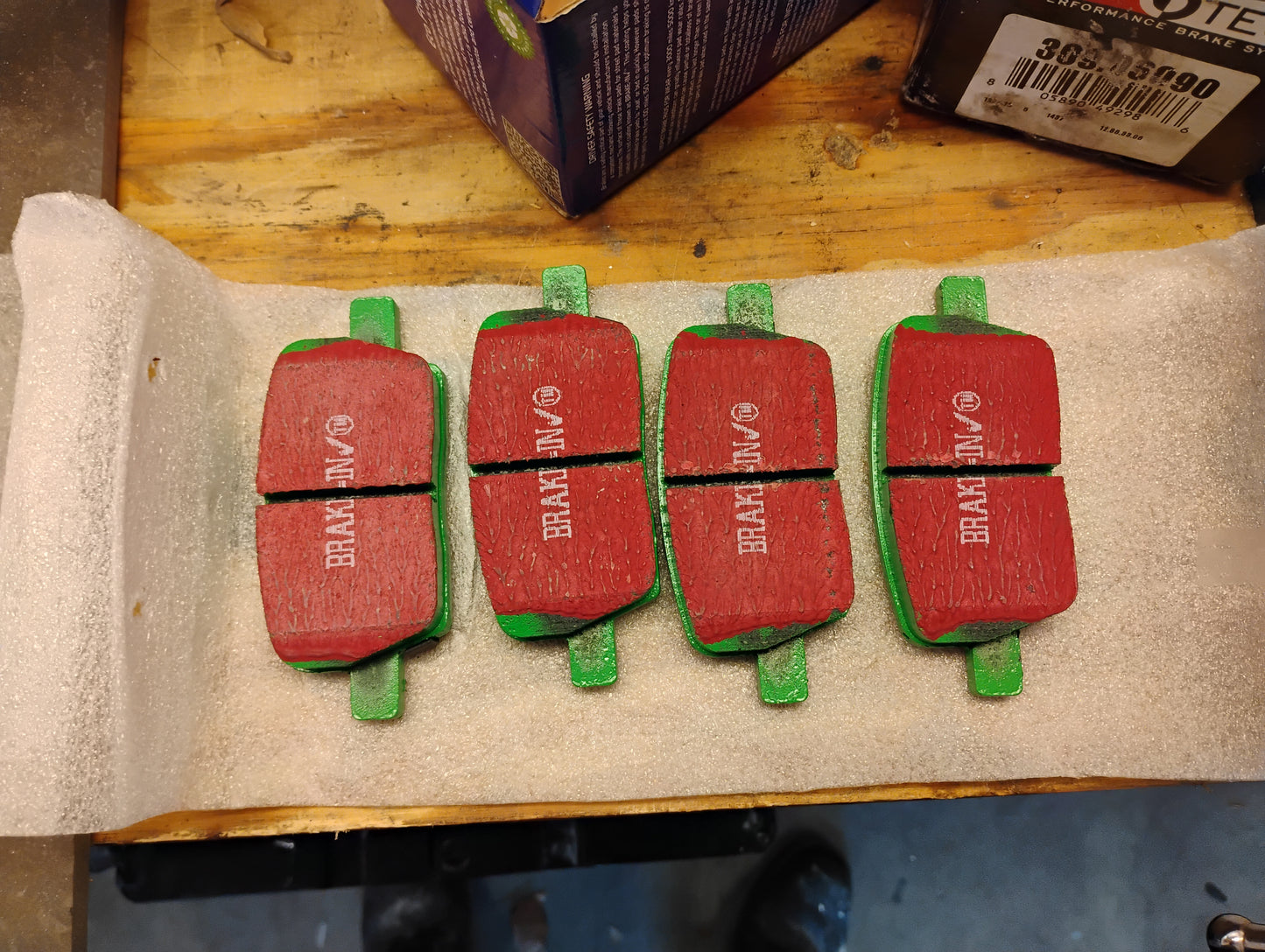 EBC Brakes DP63064 - 6000 Series Greenstuff Disc Brake Pad Set, 2-Wheel Set 9701 | Gulf Resellers