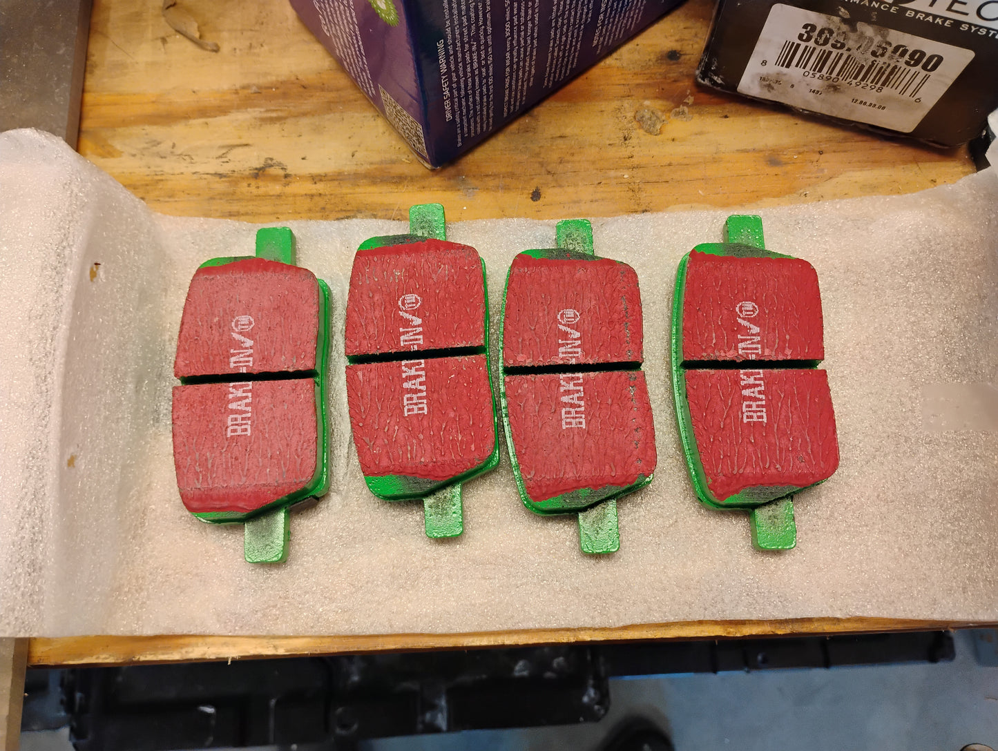 EBC Brakes DP63064 - 6000 Series Greenstuff Disc Brake Pad Set, 2-Wheel Set 9702 | Gulf Resellers