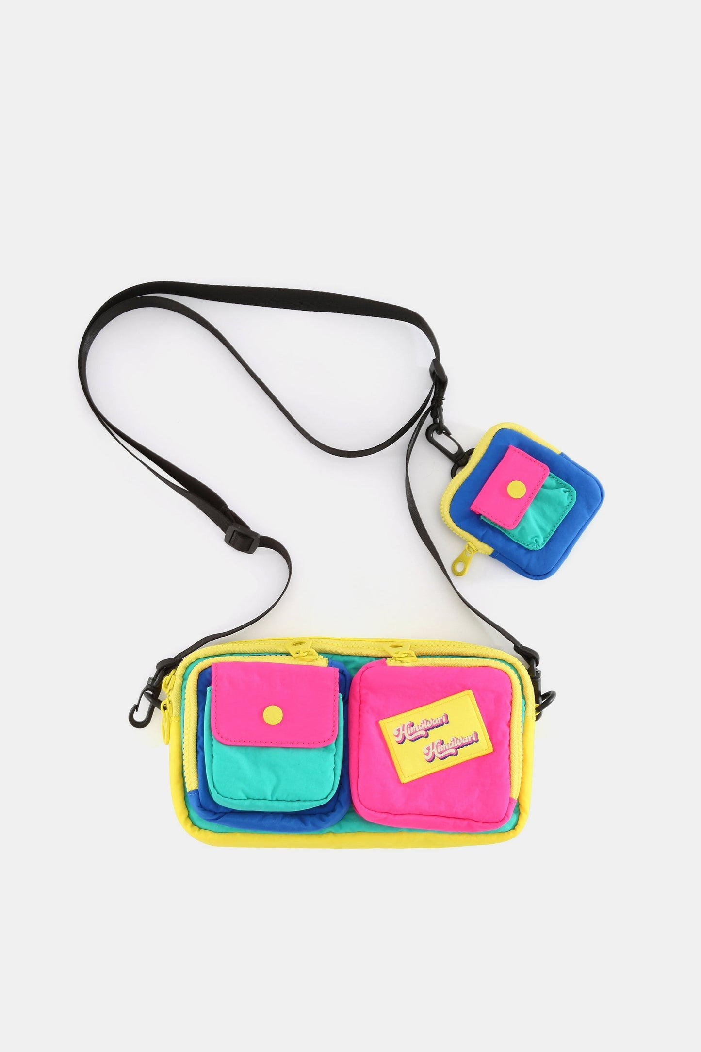 Himawari Removable Strap Nylon Crossbody Bag with EarPods Bag 17368 | Gulf Resellers