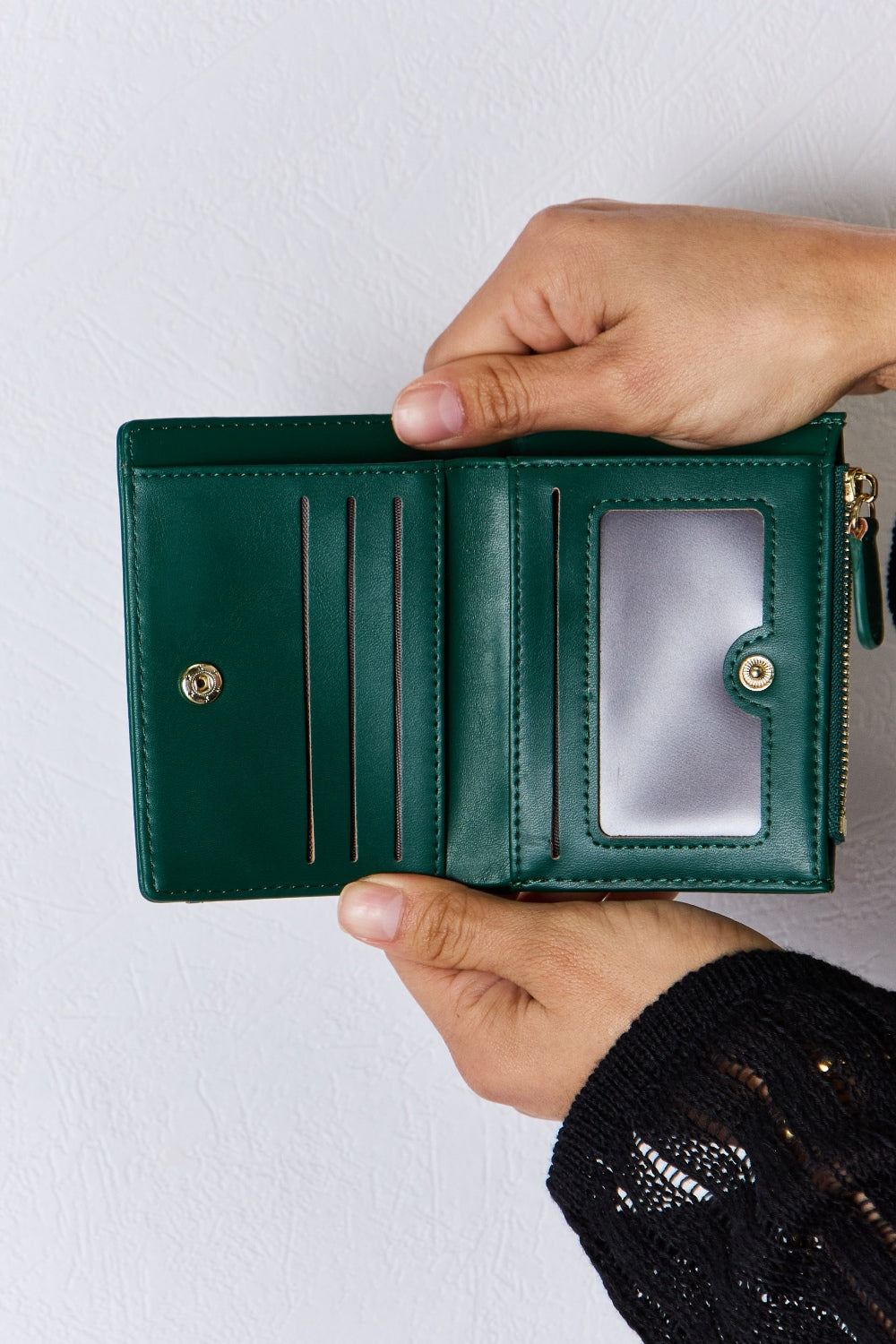 David Jones Texture PU Leather Mini Wallet 4579 | Gulf Resellers