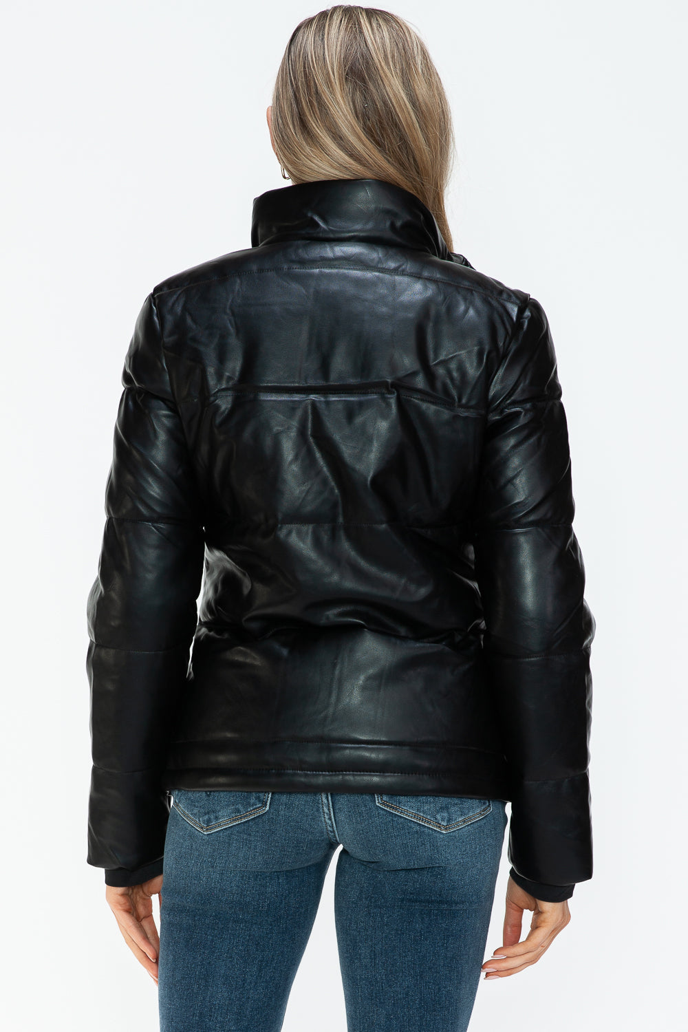 YMI Pocketed Zip Up Turtleneck Puffer Jacket 15183 | Gulf Resellers