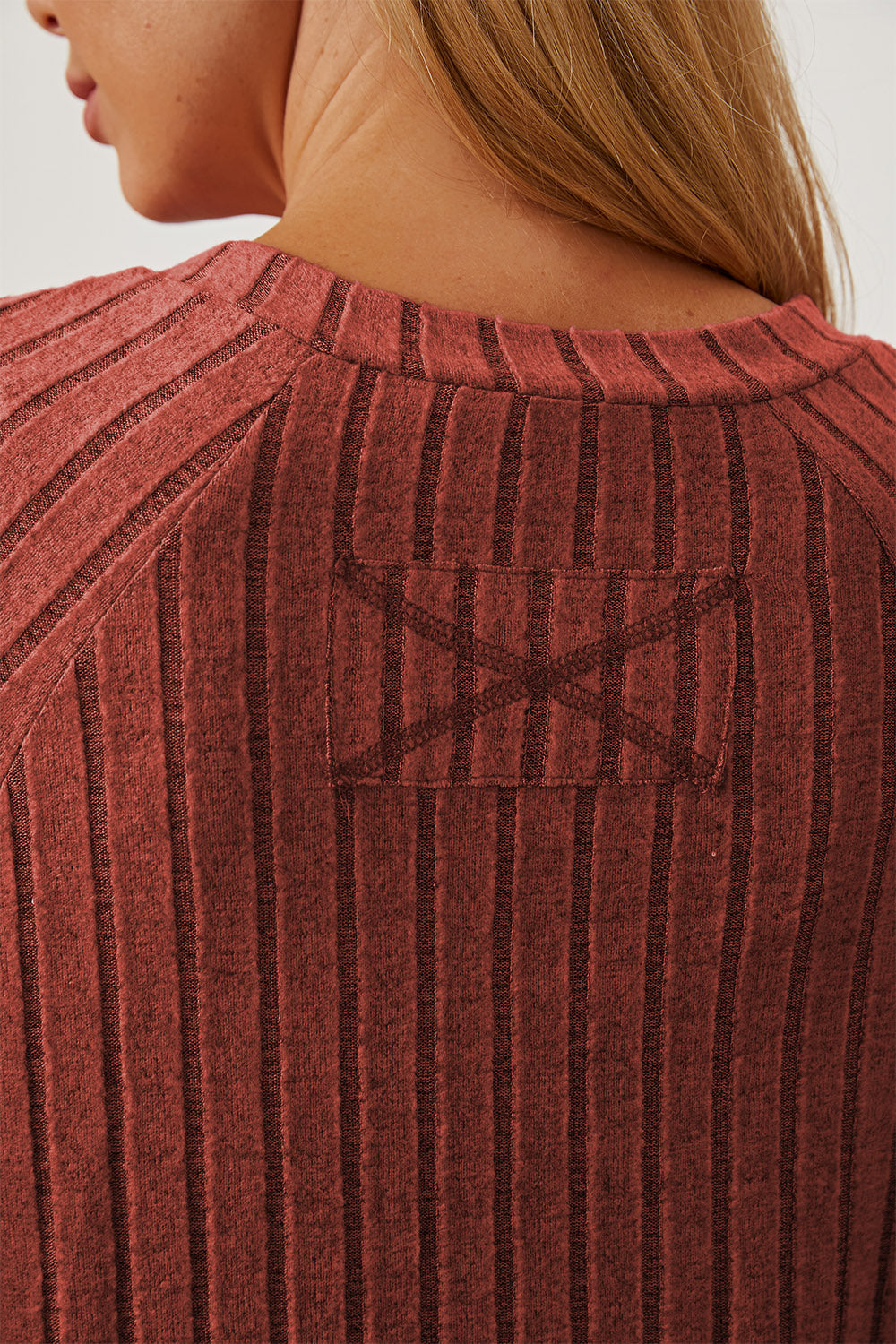 Basic Bae Full Size Ribbed Thumbhole Sleeve T-Shirt | Gulf Resellers