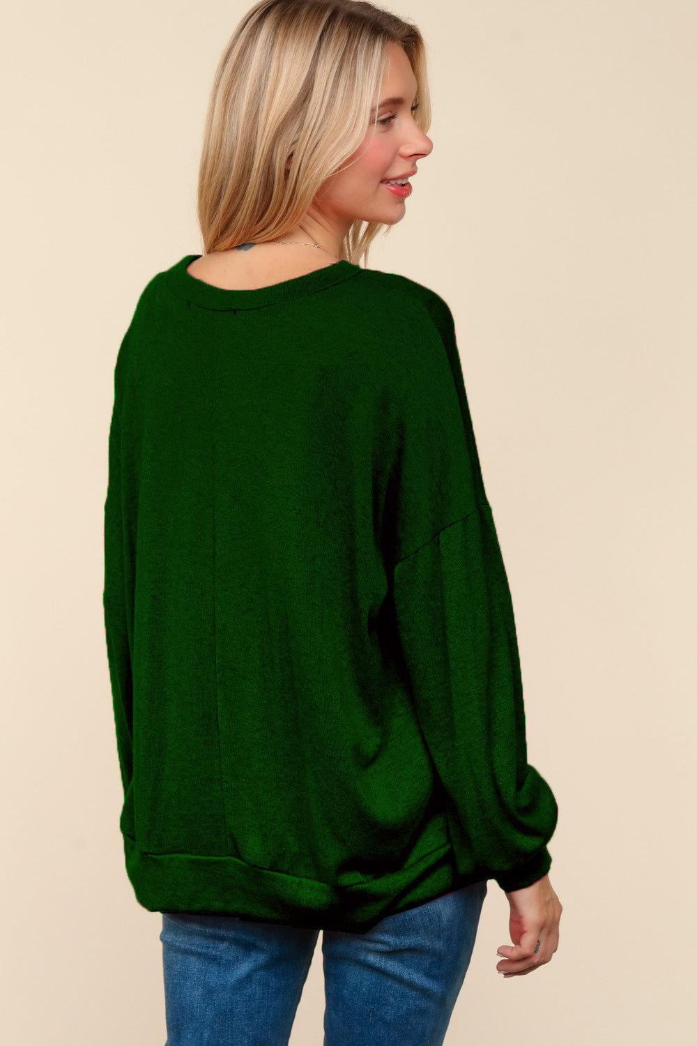 Haptics Sequin Nutcracker Patch Hacci Knit Top 12258 | Gulf Resellers