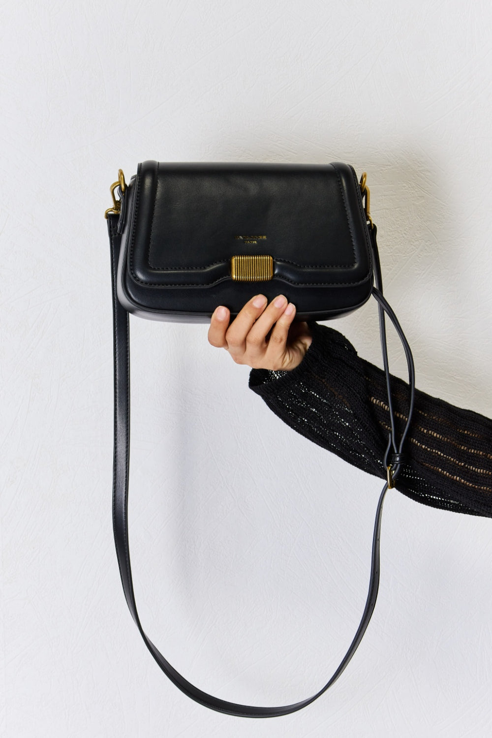 David Jones PU Leather Crossbody Bag | Gulf Resellers