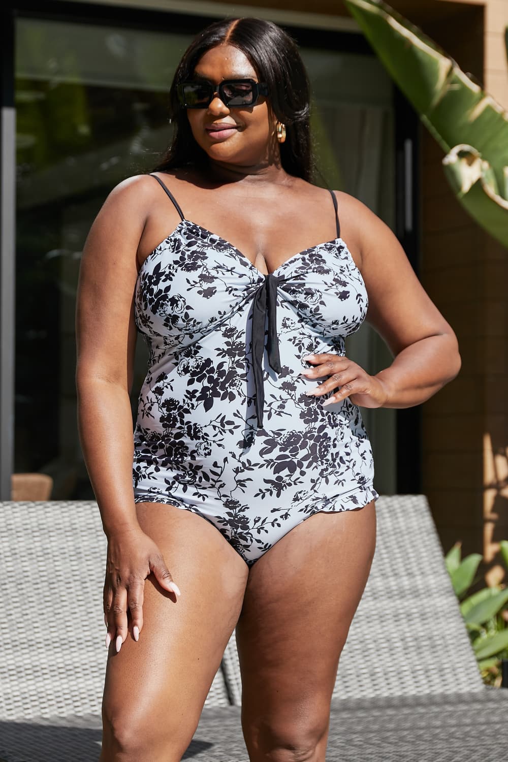Marina West Swim Côte d'Azur Ruffle Trim One-Piece Swimsuit | Gulf Resellers