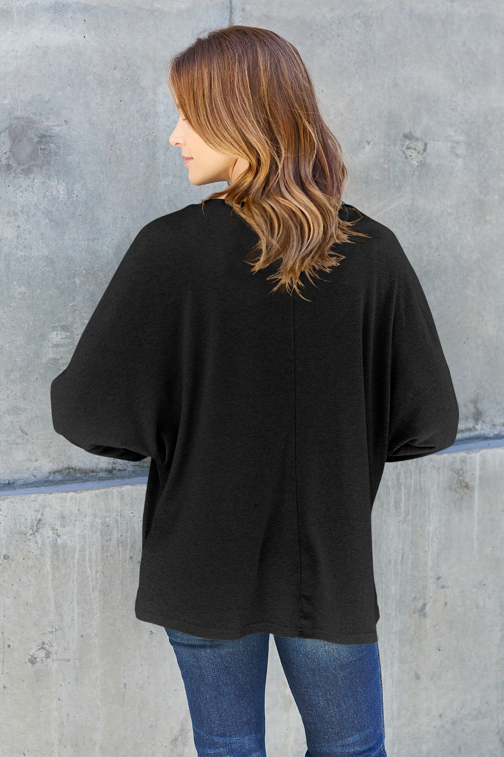 Double Take Full Size Round Neck Long Sleeve T-Shirt | Gulf Resellers