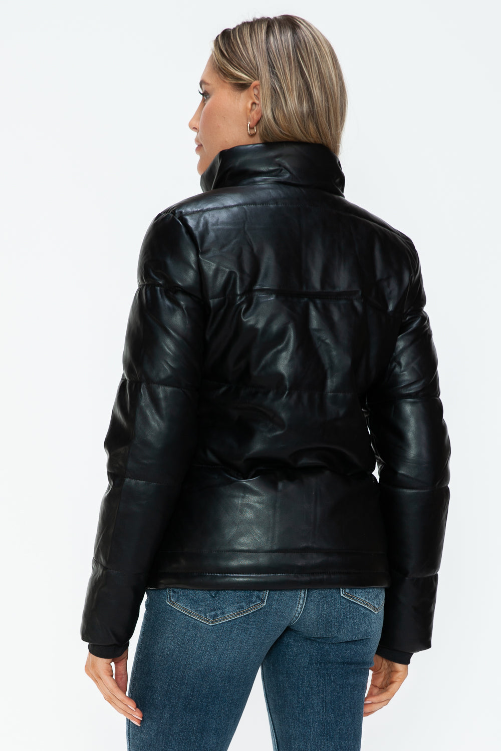 YMI Pocketed Zip Up Turtleneck Puffer Jacket 15184 | Gulf Resellers