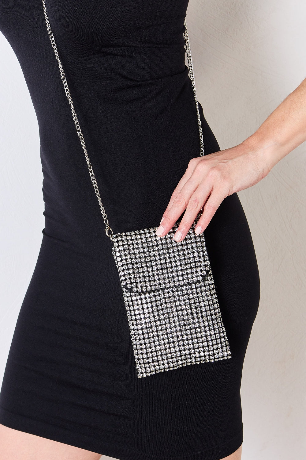 Forever Link Rhinestone Mini Crossbody Bag 4631 | Gulf Resellers