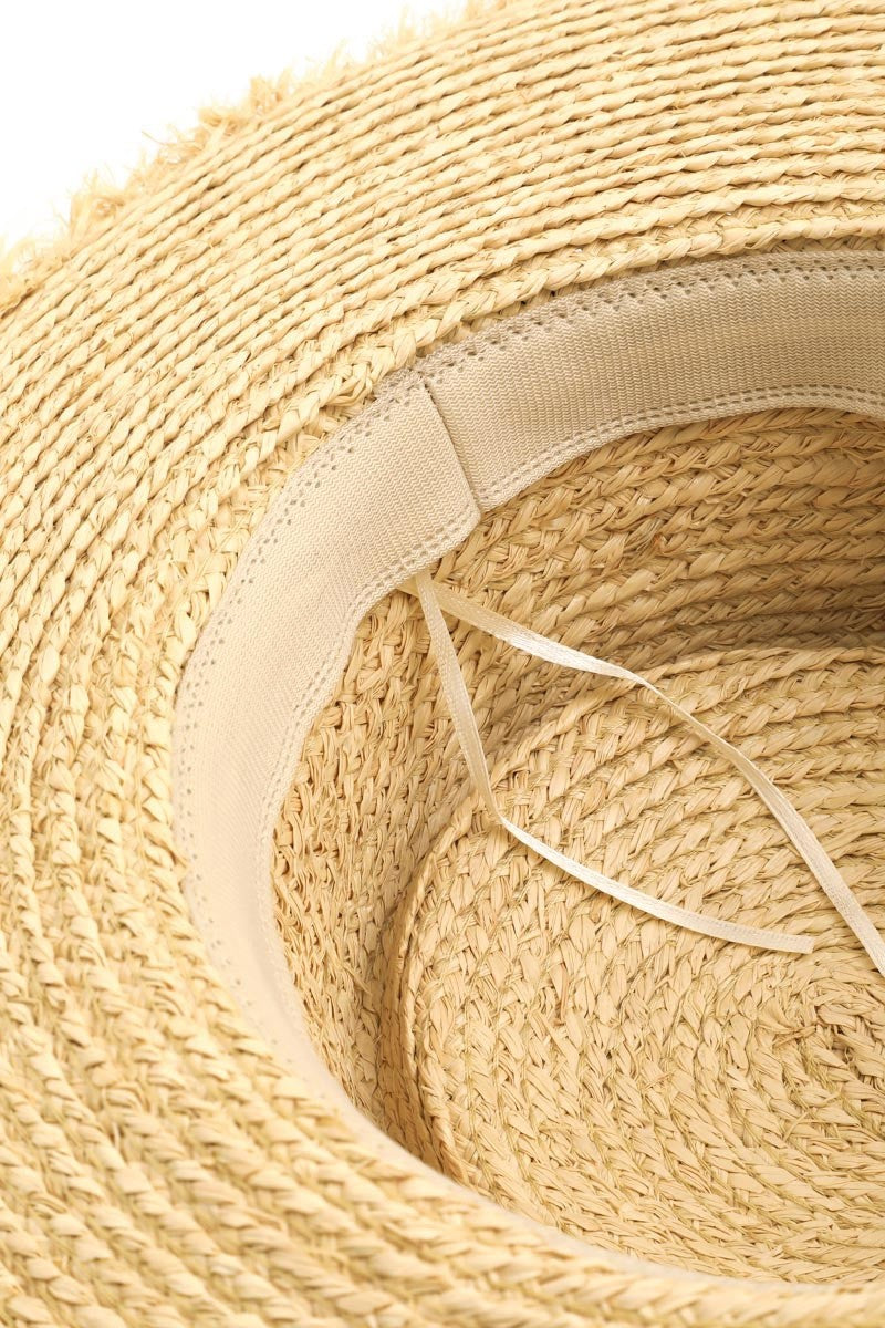 Fame Basket Weave Straw Sun Hat 8102 | Gulf Resellers