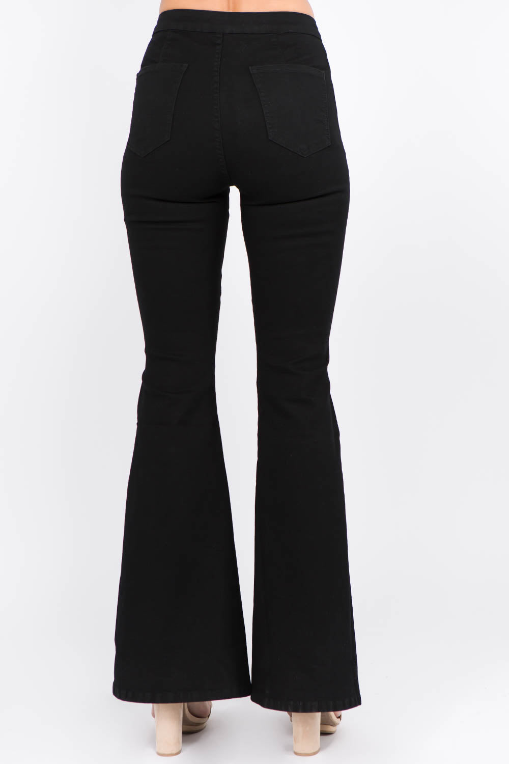 American Bazi Side Slit Flare Jeans 11194 | Gulf Resellers