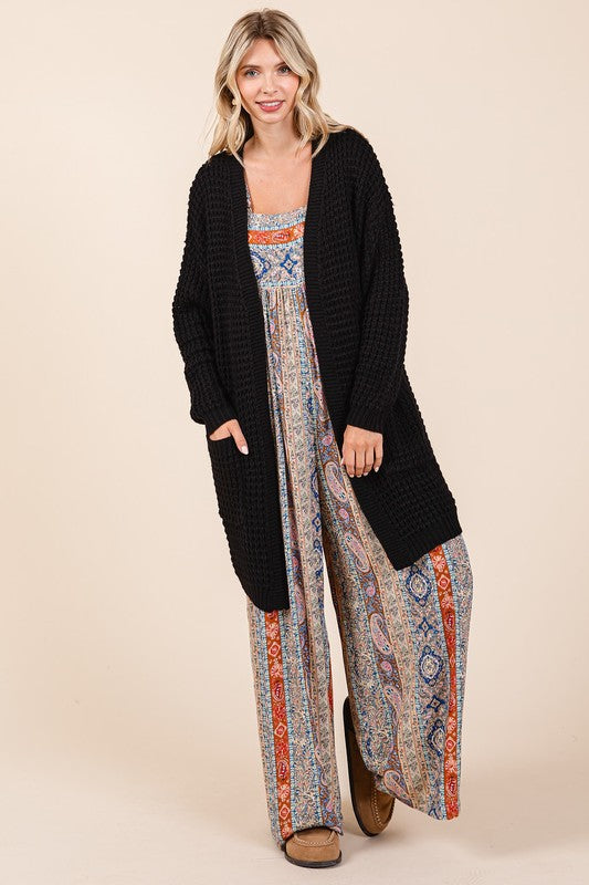 Mittoshop Open Front Long Sleeve Longline Cardigan 21673 | Gulf Resellers 