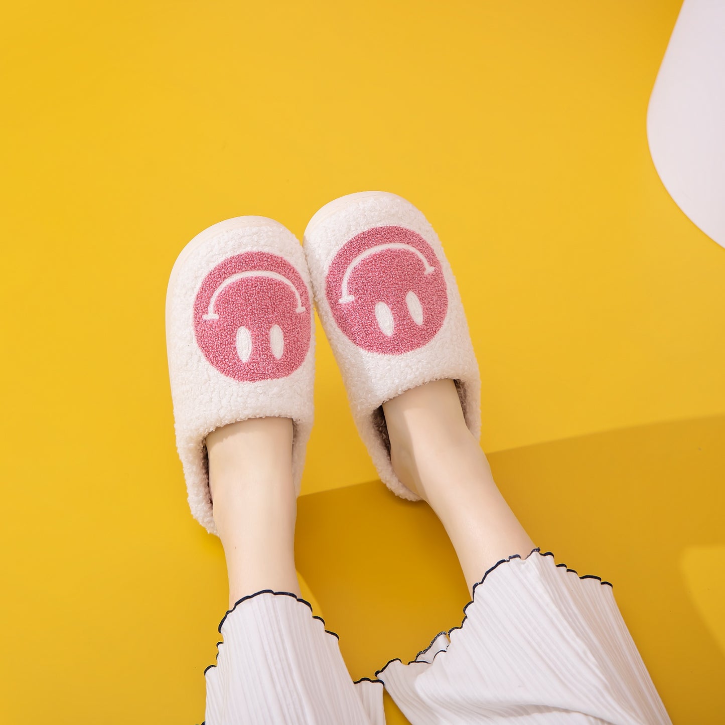 Melody Smiley Face Slippers | Gulf Resellers