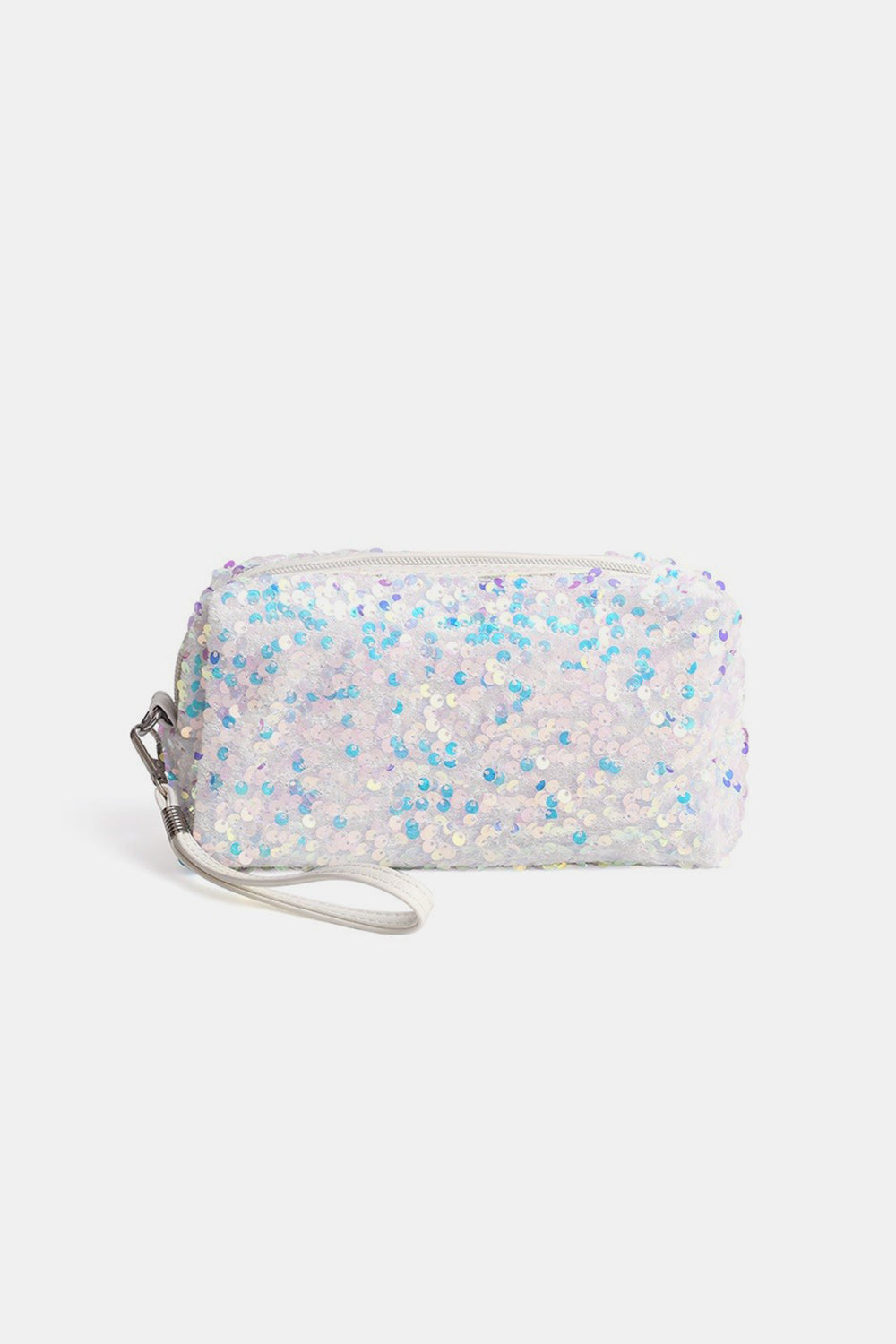 Zenana Colorful Shine Cosmetic Sequin Design Bag