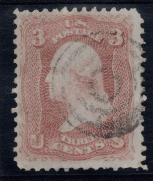 1861-62 3¢ Washington - U.S. #65 sold at Winchester Discounts