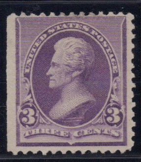 1890-93 Regular Issue 3¢ Jackson - U.S. #221 sold at Winchester Discounts