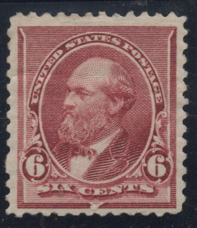 1890-93 Regular Issue 6¢ Garfield - U.S. #224 sold at Winchester Discounts