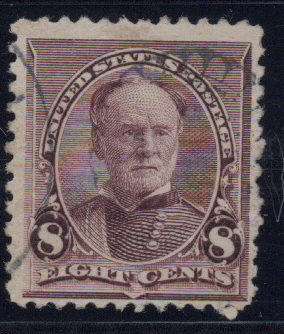 1890-93 Regular Issue 8¢ Sherman - U.S. #225 sold at Winchester Discounts