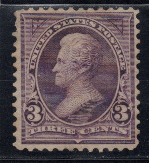 1895 3¢ Jackson - U.S. #268 sold at Winchester Discounts