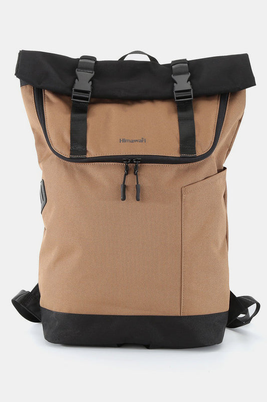 Himawari Contrast Waterproof Canvas Backpack Bag 17207 | Gulf Resellers 