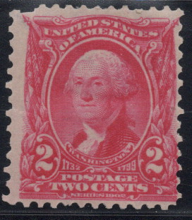 1902-03 2¢ Washington - U.S. #301 sold at Winchester Discounts