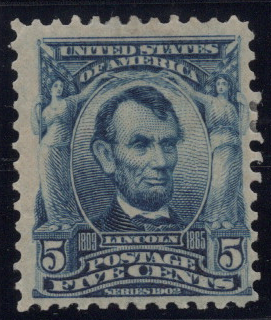 1902-03 5¢ Lincoln - U.S. #304 sold at Winchester Discounts