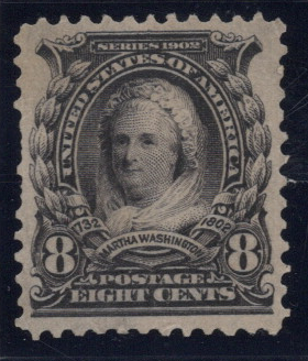 1902-03 8¢ Martha Washington - U.S. #306 sold at Winchester Discounts