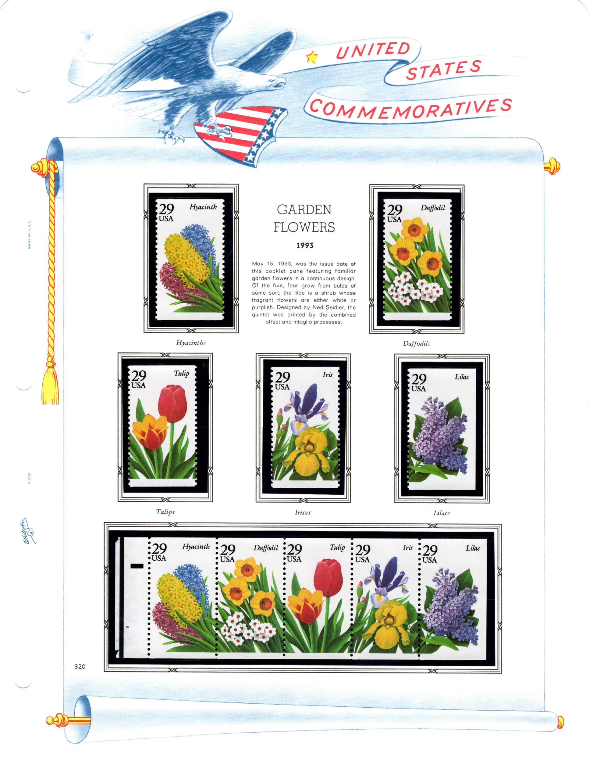 1993-96 Garden Flowers Series sold at Winchester Discounts