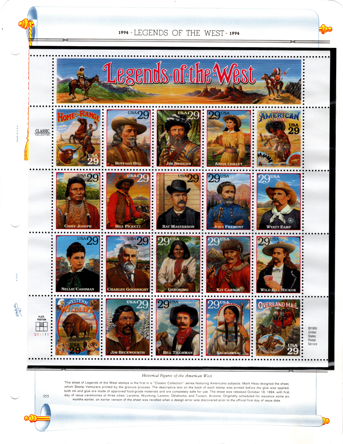 1994 Legends of the West sold at Winchester Discounts