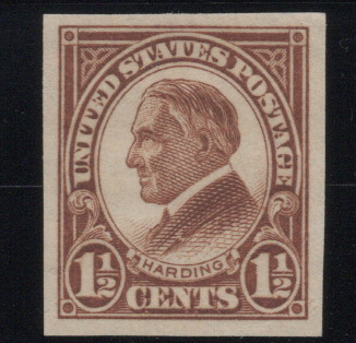 1 ½¢ Warren G. Harding - U.S. #631 sold at Winchester Discounts