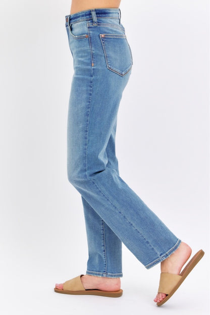 Judy Blue Full Size High Waist Straight Jeans