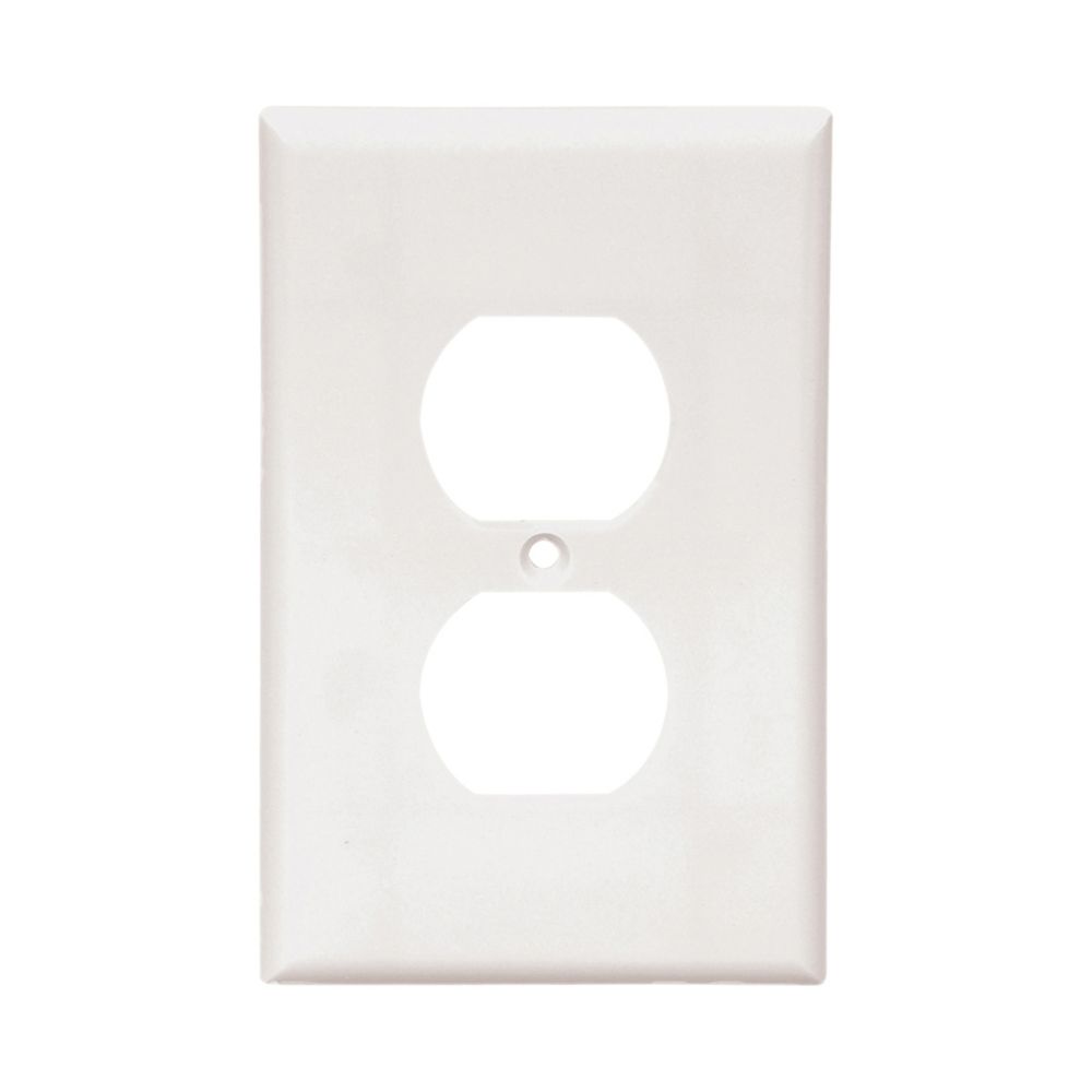 Eaton 2032W Outlet Wall Cover - White available at Winchester Discounts